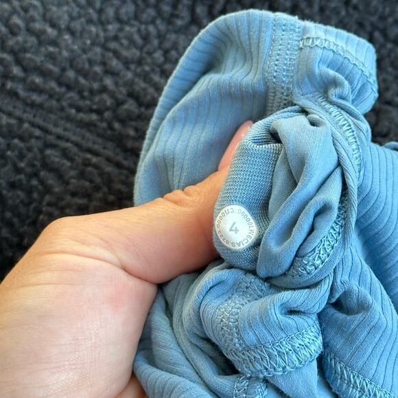 Lululemon Align™ High-Rise Ribbed Crop 23" Blue 4 - Picture 9 of 9
